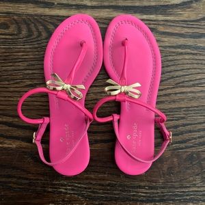 Kate Spade bow detail sandals 🎀